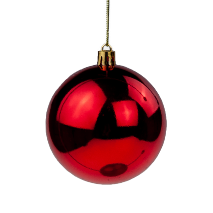 TG66272-5 WEIHNACHTSBOMBEN rot XXL SET 100 Stück BOMBEN 6/4/3cm