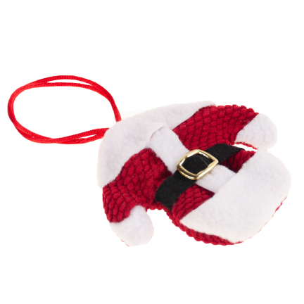 TG52959 Besteckhülle, 6 Stück/Set, Weihnachtsmann-Mäntelchen