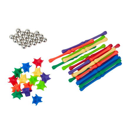 TG59932 Magnetische Lernbauklötze, 70-teiliges Puzzle