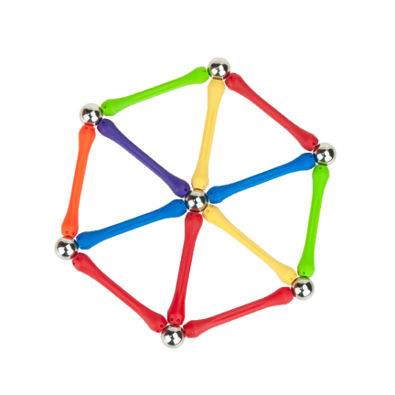 TG59932 Magnetische Lernbauklötze, 70-teiliges Puzzle