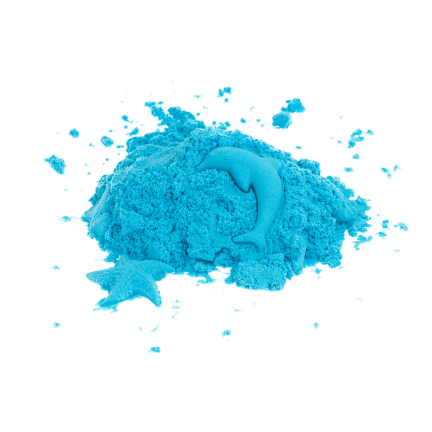 Tg60132-1 kinetischer Sand Magic 1 kg Sandfarbe blau