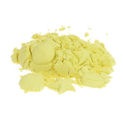 TG60132-2 Kinetischer Zaubersand 1 kg, Sandline, Farbe: Gelb