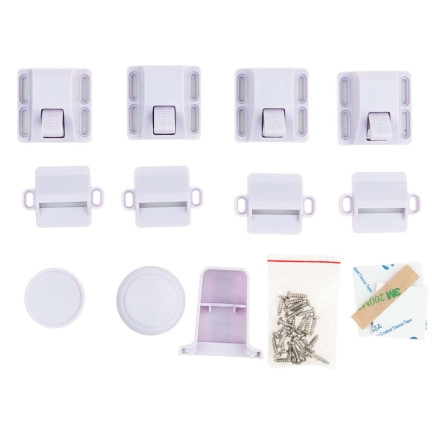 TG60149 Schrankschutz Magnetisches Schloss 4 Stk