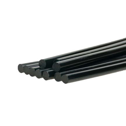 TG60308 SCHMELZKLEBSTOFF SCHWARZ10STK/KPL 0,7 CM