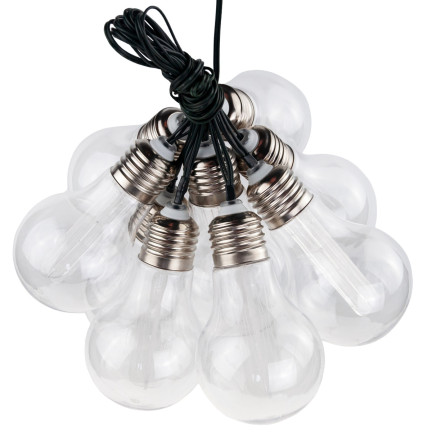 TG60455 GIRLANDA SOLAR-LAMPE SOLAR-Glühbirnen GARTENLEUCHTE FÜR BALKON LICHTKETTE
