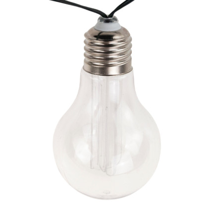 TG60455 GIRLANDA SOLAR-LAMPE SOLAR-Glühbirnen GARTENLEUCHTE FÜR BALKON LICHTKETTE