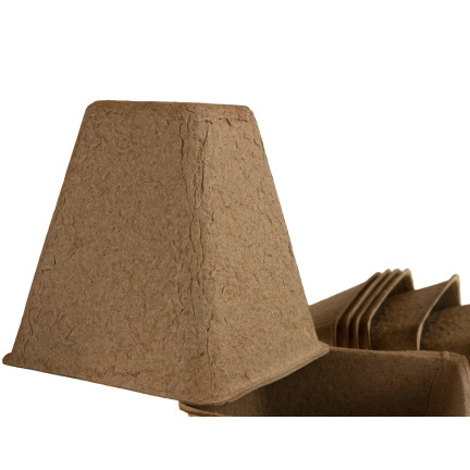 TG60480 TORF TÖPFE P8 BIOLOGISCH ABBAUBAR SETZLINGE 8 CM 18 STÜCK