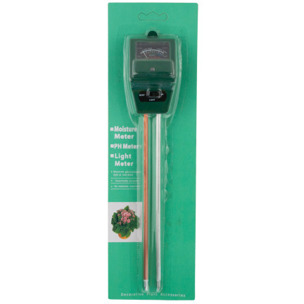TG60492 SÄUREMESSER BODEN PH TESTER SONNE BODEN 3IN1