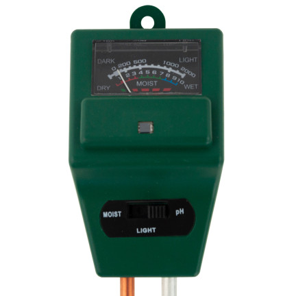 TG60492 SÄUREMESSER BODEN PH TESTER SONNE BODEN 3IN1