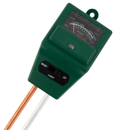 TG60492 SÄUREMESSER BODEN PH TESTER SONNE BODEN 3IN1