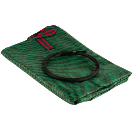 TM-00315 GARTENSACK 120L LAUBABFALLBEHÄLTER GROSS MIT OHREN MULTIFUNKTIONAL