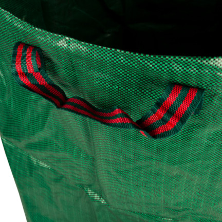 TM-00315 GARTENSACK 120L LAUBABFALLBEHÄLTER GROSS MIT OHREN MULTIFUNKTIONAL