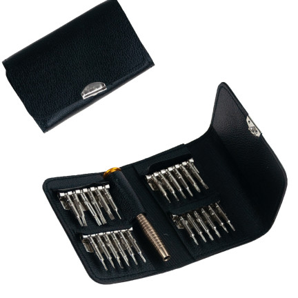 TG60646 MULTIFUNKTIONSWERKZEUGE PRÄZISIONSSCHALTER 25in1 TORX IMBUS CROSS BITS + Koffer
