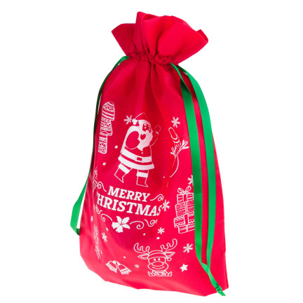 TG61382-2 WEIHNACHTSGESCHENK TASCHE ECO GESCHENK TASCHE ROT