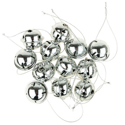 TG61393-1 TOGGLE BOMB TOLLS METALL x12 SILBERE KÄNDERRINGE
