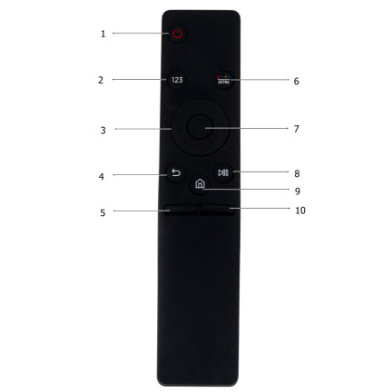 TG63280 SAMSUNG UNIVERSAL FERNBEDIENUNG FÜR TV SMART HD UHD 4K SCHWARZ OHNE PROGRAMMIERUNG