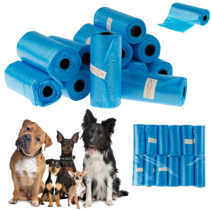TG63400 Hundekotbeutel 12 Rollen - 180 Stück