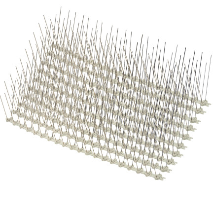 TG63401 DICHTESTEN STARKEN VOGEL SPIKES TAUBE VOGEL SPIKES EDELSTAHL 5M
