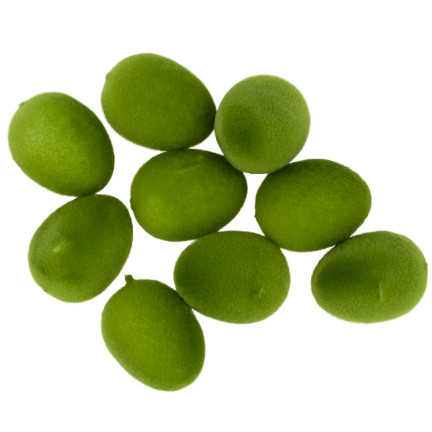TG63639-8 WELCOME ORNATIVE EGGES 9 Stück beflockt für Stroboskop