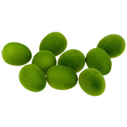 TG63639-8 WELCOME ORNATIVE EGGES 9 Stück beflockt für Stroboskop