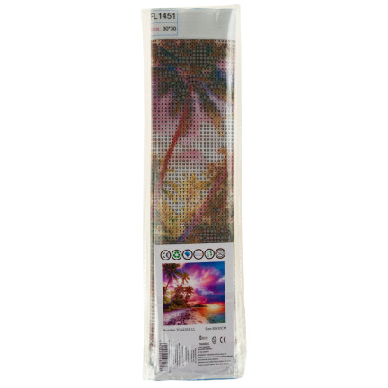 TG64203-11 Diamant-Stickerei Diamant-Malerei 5D Strand Mosaik