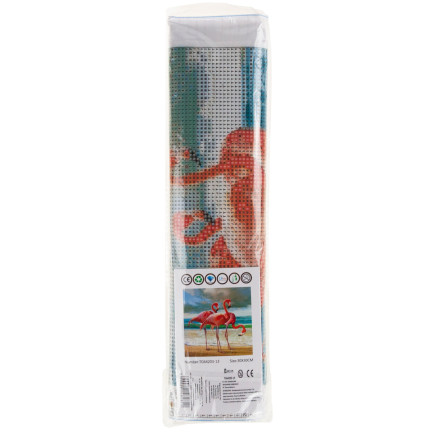 TG64203-13 DIAMANT-MOSAIK DIAMANT MALEREI FLAMINGI VÖGEL 5D