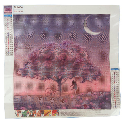 TG64203-1 DIAMANT EMBROider Diamant Malerei Diamant Mosaik Baum Set 5D
