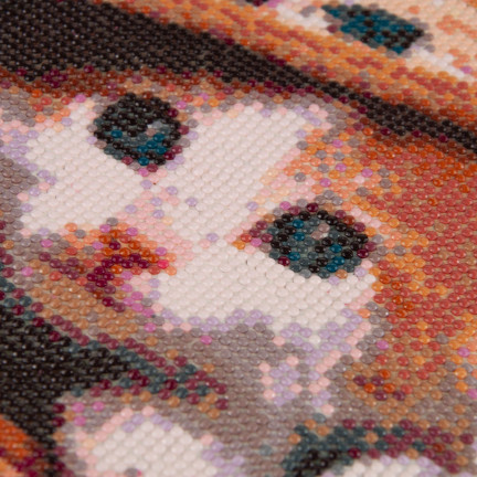 TG64203-5 DIAMANT-STICKEREI KITTY KATZE 3D MALEREI