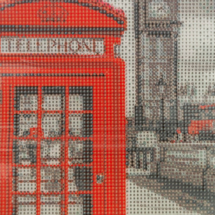 TG64203-8 DIAMANTSTICKEREI 3D LONDONER DIAMANTENMALEREI
