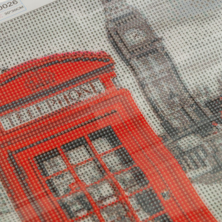TG64203-8 DIAMANTSTICKEREI 3D LONDONER DIAMANTENMALEREI