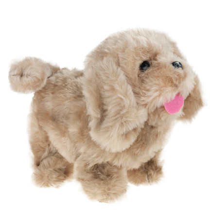 TG64208-4 Interaktiver Hund, läuft und bellt, Welpe, dunkelbraun