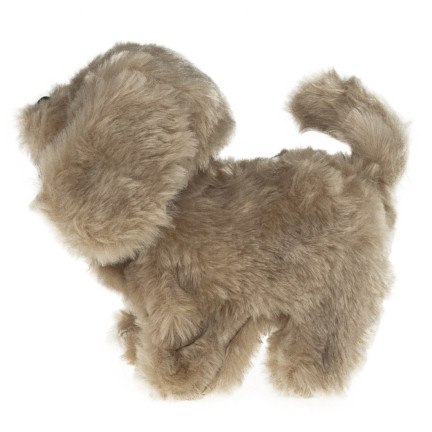 TG64208-4 Interaktiver Hund, läuft und bellt, Welpe, dunkelbraun