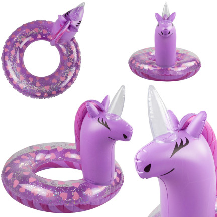 TG64238 AUFBLASBARE SCHWIMMEN KREIS PONY ROSA KREIS