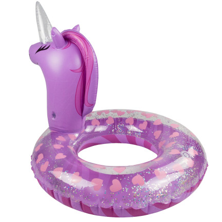TG64238 AUFBLASBARE SCHWIMMEN KREIS PONY ROSA KREIS