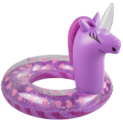 TG64238 AUFBLASBARE SCHWIMMEN KREIS PONY ROSA KREIS