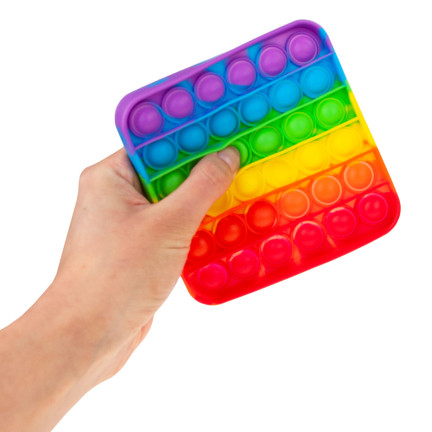 TG64242 PUSH BUBBLE quadratisch POP IT SENSORY BUBBLE TOY