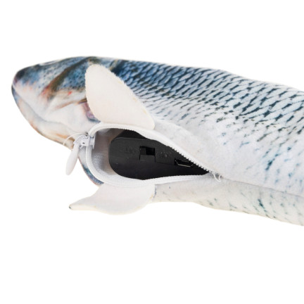 TG64361 Elektrisches springendes Fischspielzeug für Katzen