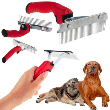 TG64363 BÜRSTE HUND HAAR KAMM KAMM GROSS
