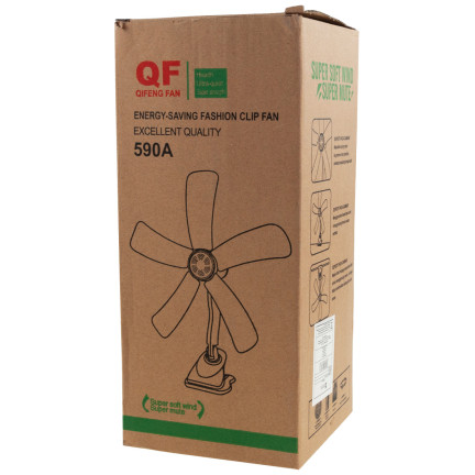 TG64412 AUFSTECKBARER TISCHVENTILATOR BÜROVENTILATOR ENGLISCH
