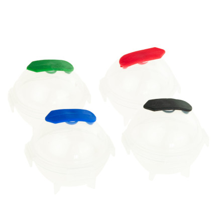 TG64476 EISFORM EIS KUGELN FORM 4 STÜCK FÜR GETRÄNKE GROSS