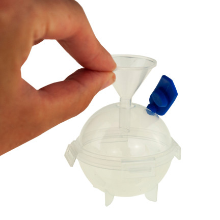 TG64476 EISFORM EIS KUGELN FORM 4 STÜCK FÜR GETRÄNKE GROSS