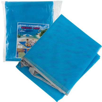 TG64477 Strand Stranddecke XXL 200x150 SAND FREE mit Haken
