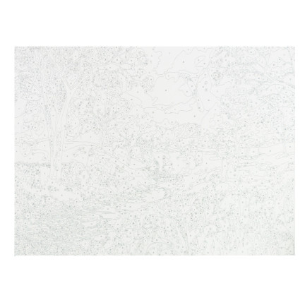 TG64616-2 MALEN NACH ZAHLEN LANDSCHAFT OHNE RAHMEN
