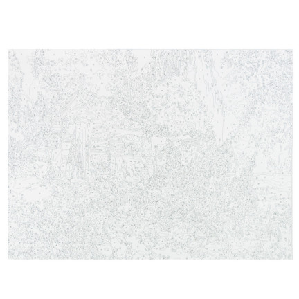 TG64616-3 Gerahmtes Gemälde ohne Bordüren 30x40 Landhaus