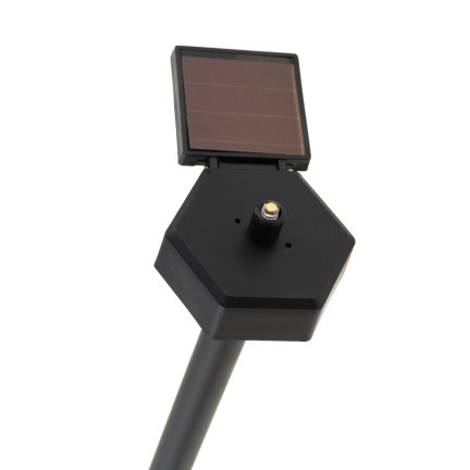 TG64621 SOLAR LED LAMPE EULE DEKORATIVER DÄMMERUNGSSENSOR