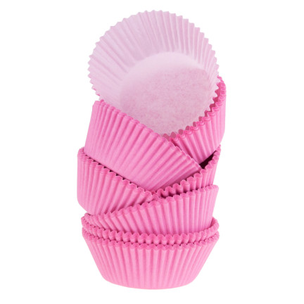 TG64643-1 CUPCAKE-FORMEN 150 STÜCK ROSA PAPIER-MUFFINFORMEN 7CM