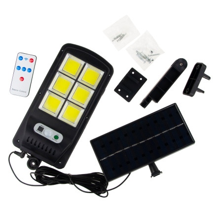 TG64680 SOLAR STRASSENLAMPE COB 120LED + PANEL