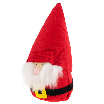 TG65798-2 GEISTER MIT BART ROT STEHEND GEISTER AUS FILZ WEIHNACHTEN Geschenk