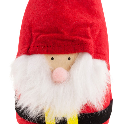 TG65798-2 GEISTER MIT BART ROT STEHEND GEISTER AUS FILZ WEIHNACHTEN Geschenk