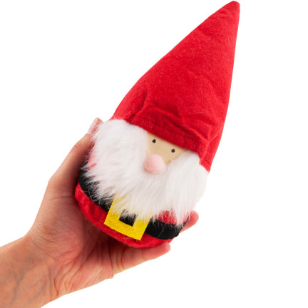 TG65798-2 GEISTER MIT BART ROT STEHEND GEISTER AUS FILZ WEIHNACHTEN Geschenk